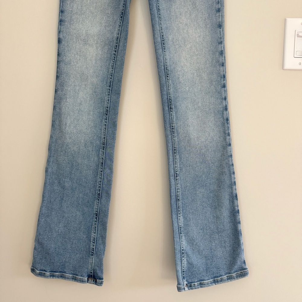 Free People We the Free Shayla Skinny Flare Jeans size 26 - Picture 6 of 15